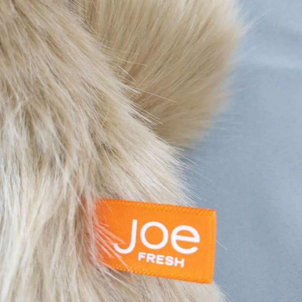 Joe Fresh Womens Scarf Brown 3.5